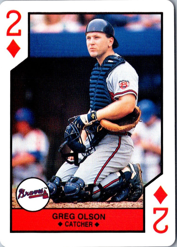 1990 U.S. Playing Card Co. Greg Olson #2