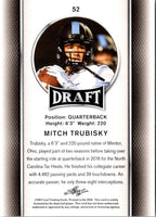 2017 Leaf Draft Gold Mitch Trubisky #52