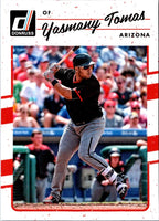 2017 Donruss Yasmany Tomas #50