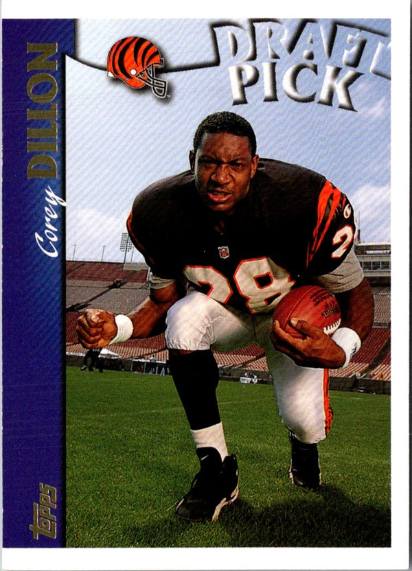 1997 Topps Minted in Canton Corey Dillon #402