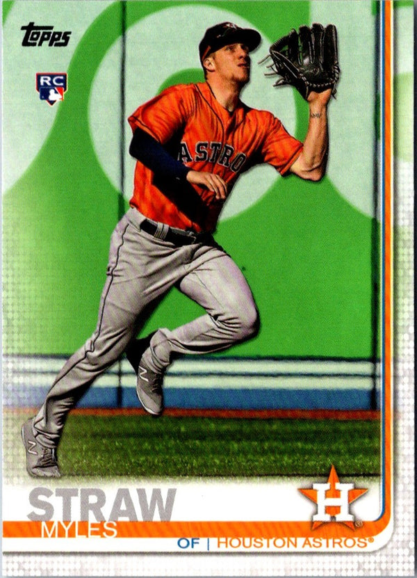 2019 Topps Myles Straw #629