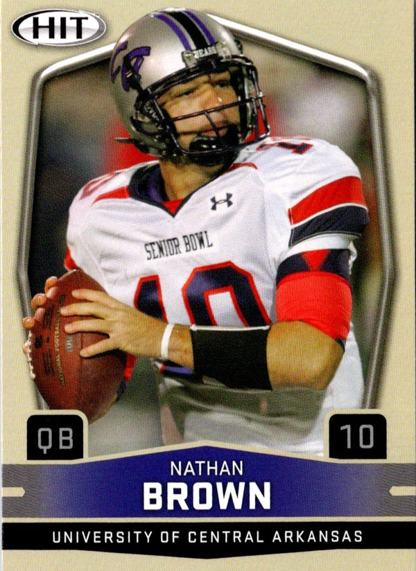 2009 SAGE HIT Glossy Nathan Brown #30