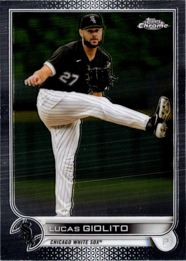 2022 Topps Chrome Sonic Black & White RayWave Lucas Giolito #94