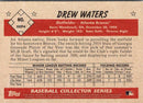 2019 Bowman Heritage Chrome Prospects Drew Waters