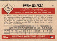 2019 Bowman Heritage Chrome Prospects Drew Waters #53CP-6