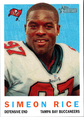 2005 Topps Heritage Simeon Rice #187