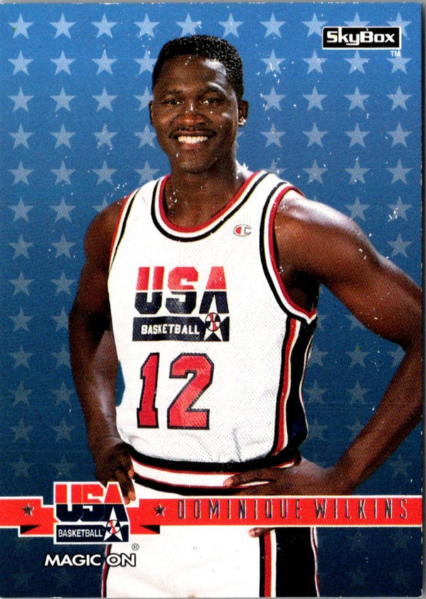 1994 SkyBox USA Gold Dominique Wilkins #36