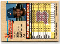 1992 Bowman Marquis Grissom #14