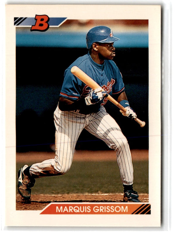 1992 Bowman Marquis Grissom #14