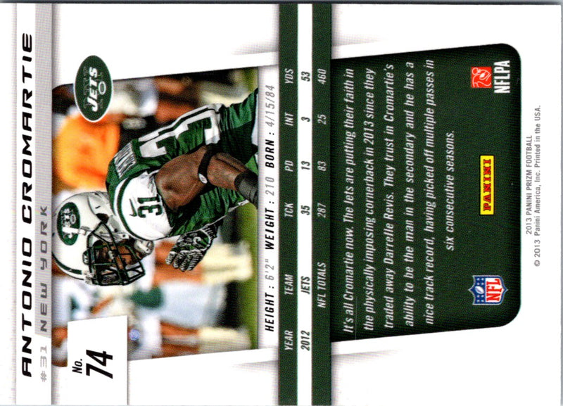 2013 Panini Prizm Antonio Cromartie