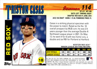 2021 Bowman Heritage Triston Casas #114