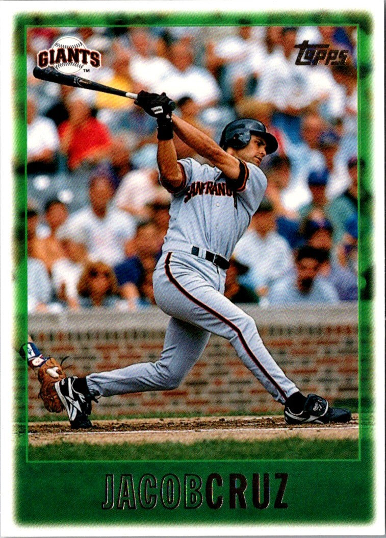 1997 Topps Jacob Cruz