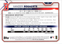 2021 Bowman Xander Bogaerts #34