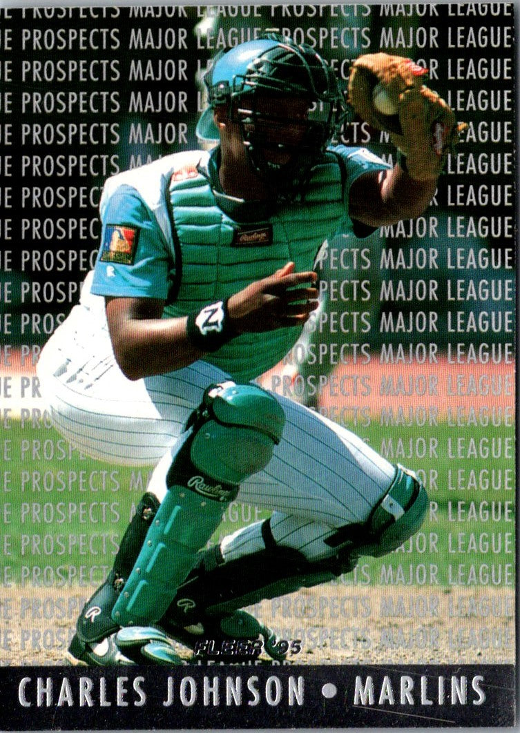 1995 Fleer Major League Prospects Charles Johnson