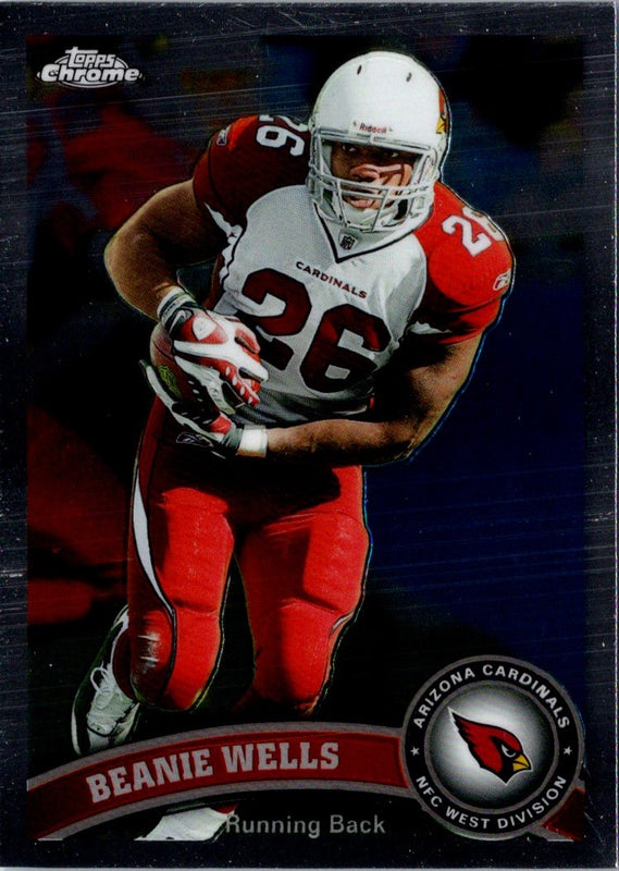 2011 Topps Chrome Chris Wells #7