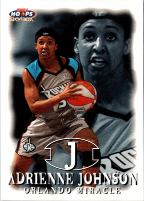 1999 Hoops WNBA Adrienne Johnson #98 Rookie