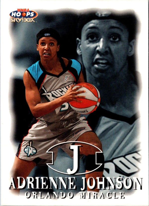 1999 Hoops WNBA Adrienne Johnson #98 Rookie