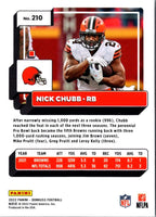 2022 Donruss Red Press Proof Nick Chubb #210