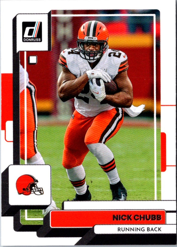 2022 Donruss Red Press Proof Nick Chubb #210