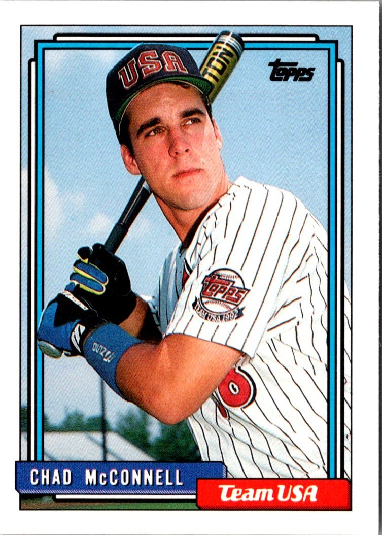 1992 Topps Traded Chad McConnell