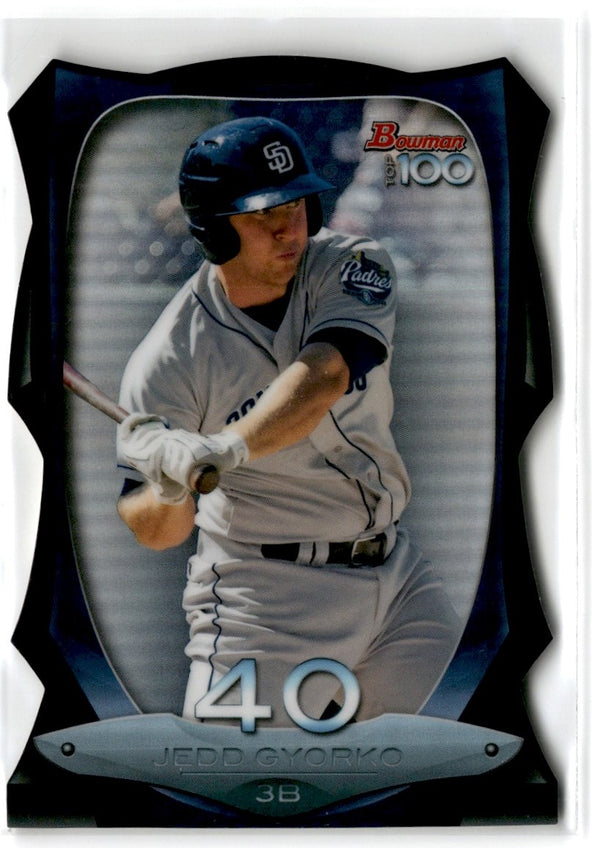 2012 Bowman Chrome Jedd Gyorko #BPA-JG /99 Die-Cut