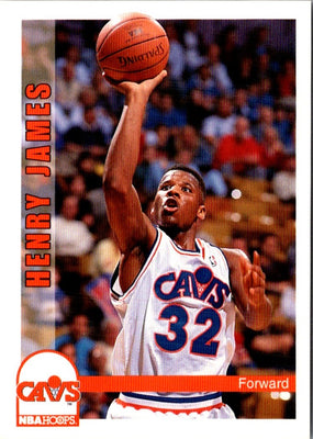 1992 Hoops Henry James #41