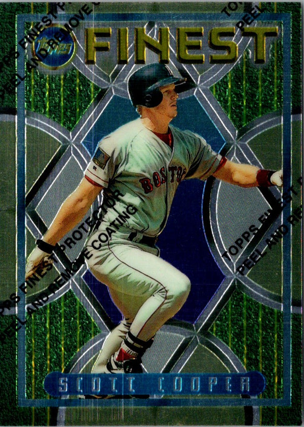 1995 Finest Scott Cooper #145