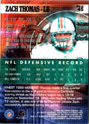 2000 Finest Zach Thomas