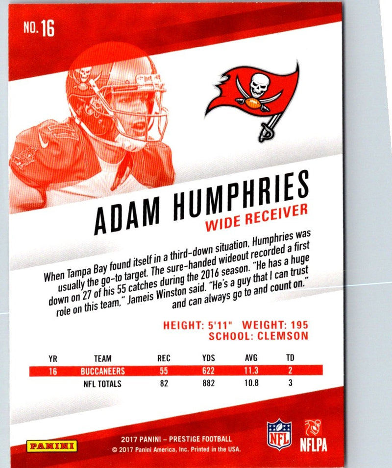 2017 Panini Prestige Adam Humphries