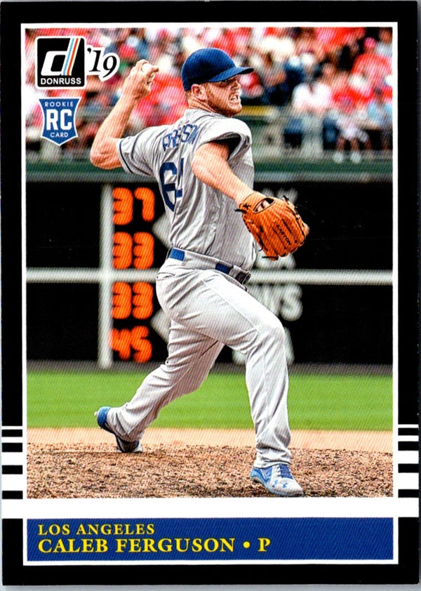 2019 Donruss Caleb Ferguson #245 Rookie