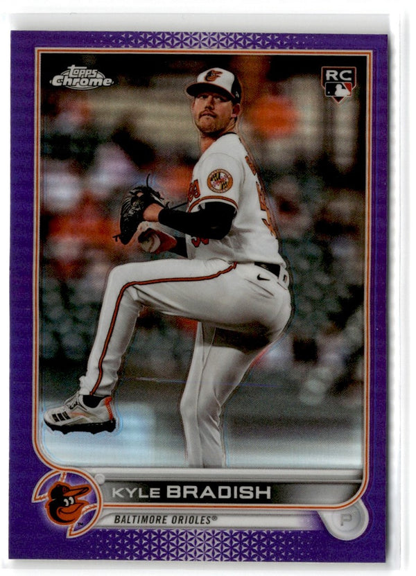 2022 Topps Chrome Update Purple Refractor Kyle Bradish #USC105