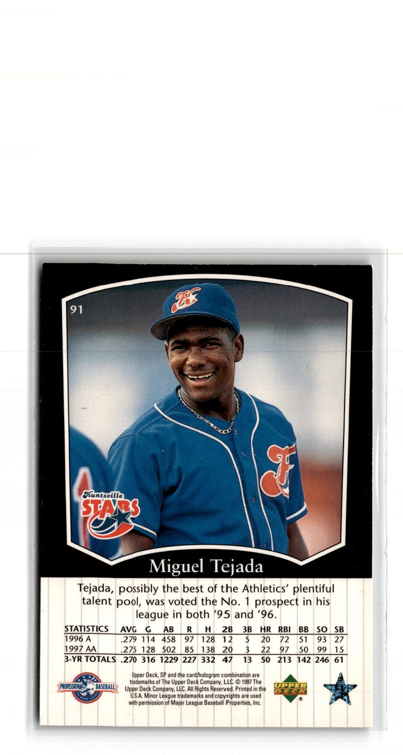 1997 Best Bets Preview Miguel Tejada