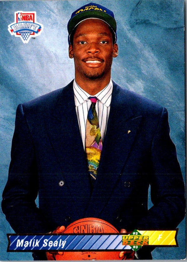 1992 Upper Deck Malik Sealy #10 Rookie