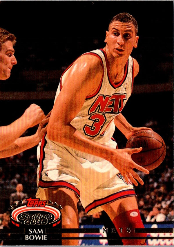 1992 Stadium Club Sam Bowie #91