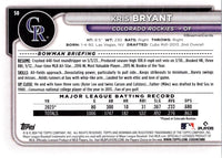 2024 Bowman Prospects Kris Bryant #50