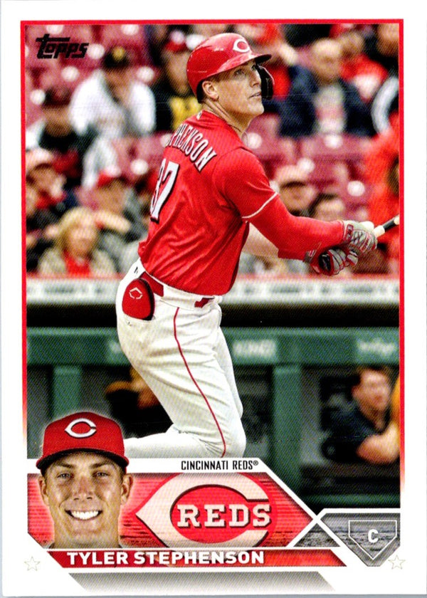 2023 Topps Tyler Stephenson #166