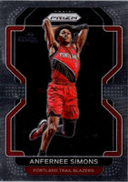 2021 Panini Prizm Anfernee Simons #168