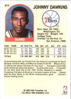 1989 Hoops Johnny Dawkins #311