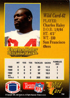 1991 Wild Card Charles Haley #62