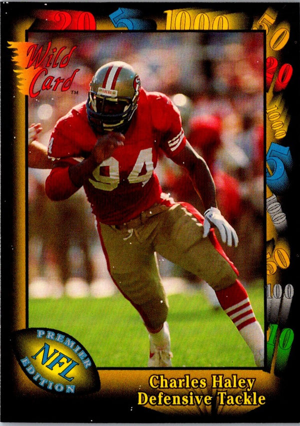 1991 Wild Card Charles Haley #62