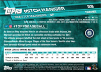 2017 Topps Chrome Mitch Haniger #29 Rookie