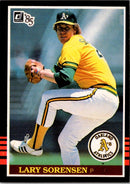 1985 Donruss Lary Sorensen
