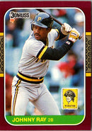 1987 Donruss Opening Day Johnny Ray