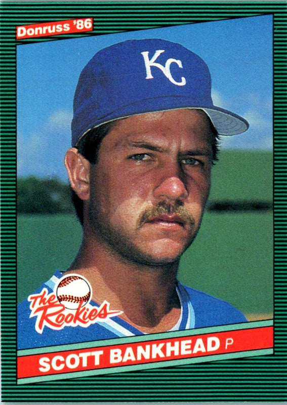 1986 Donruss The Rookies Scott Bankhead #36