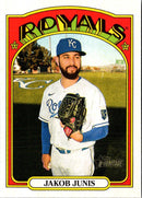 2021 Topps Heritage Red Jakob Junis