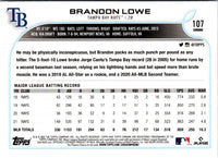 2022 Topps Chrome Brandon Lowe #107