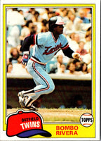 1981 Topps Bombo Rivera #256
