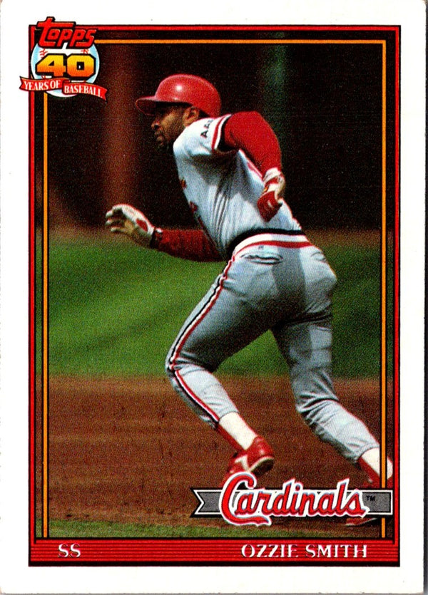 1991 Topps Ozzie Smith #130