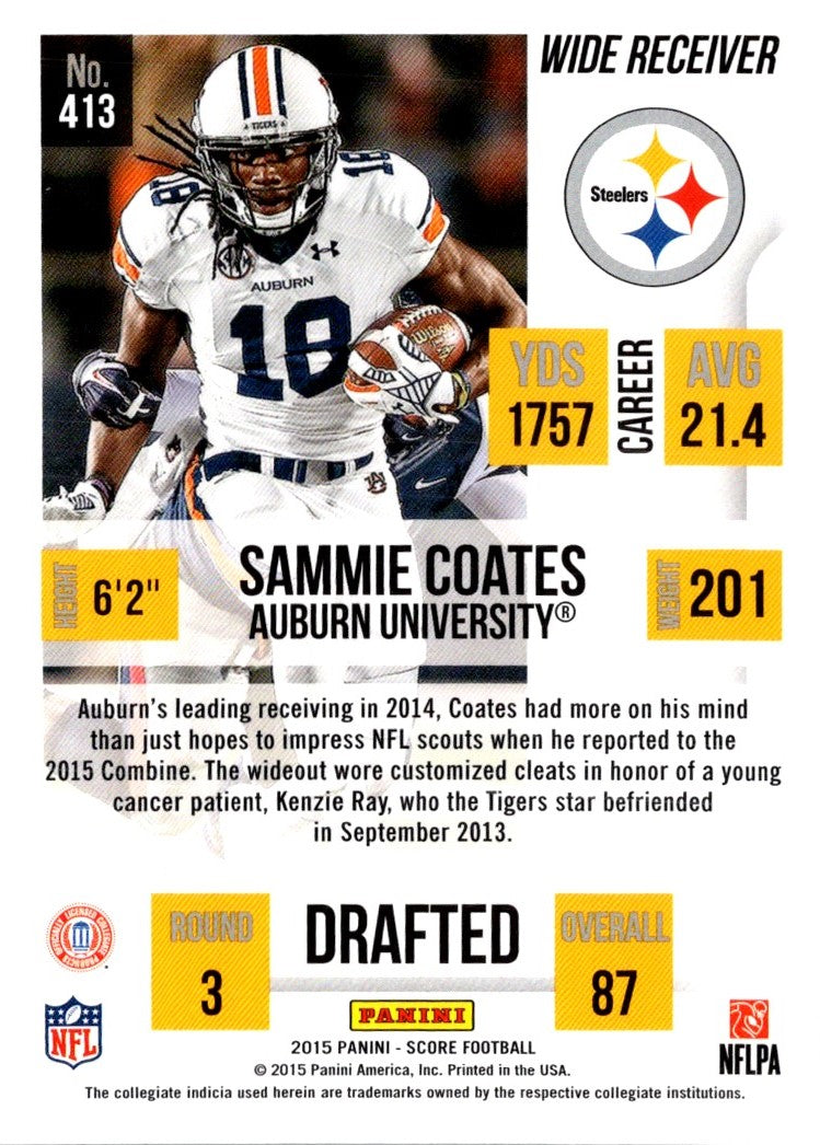 2015 Score Sammie Coates