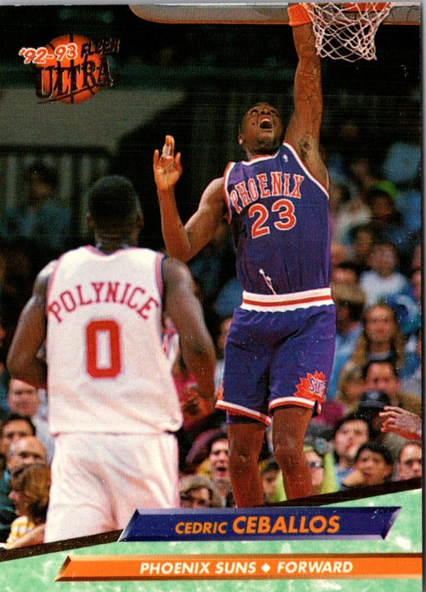 1992 Ultra Cedric Ceballos #142